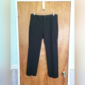 Banana Republic Black Ryan Bi-Stretch Straight Dress Pants Women's Size 4